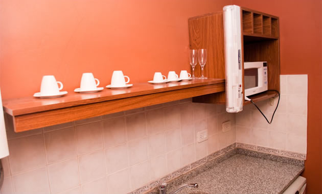 Monoambiente para 2 personas